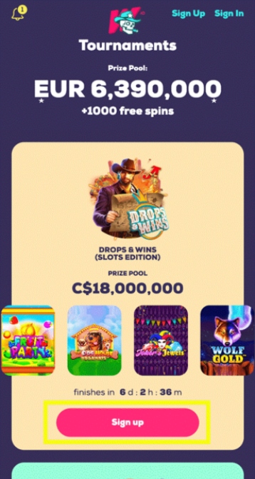 Sign Up
